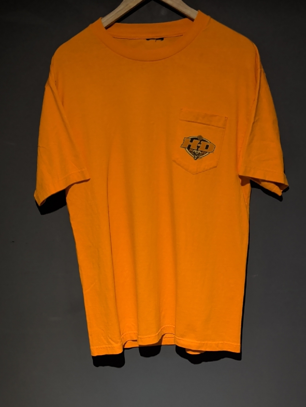 Harley-Davidson Short-Sleeve Pocket T-Shirt - Orange